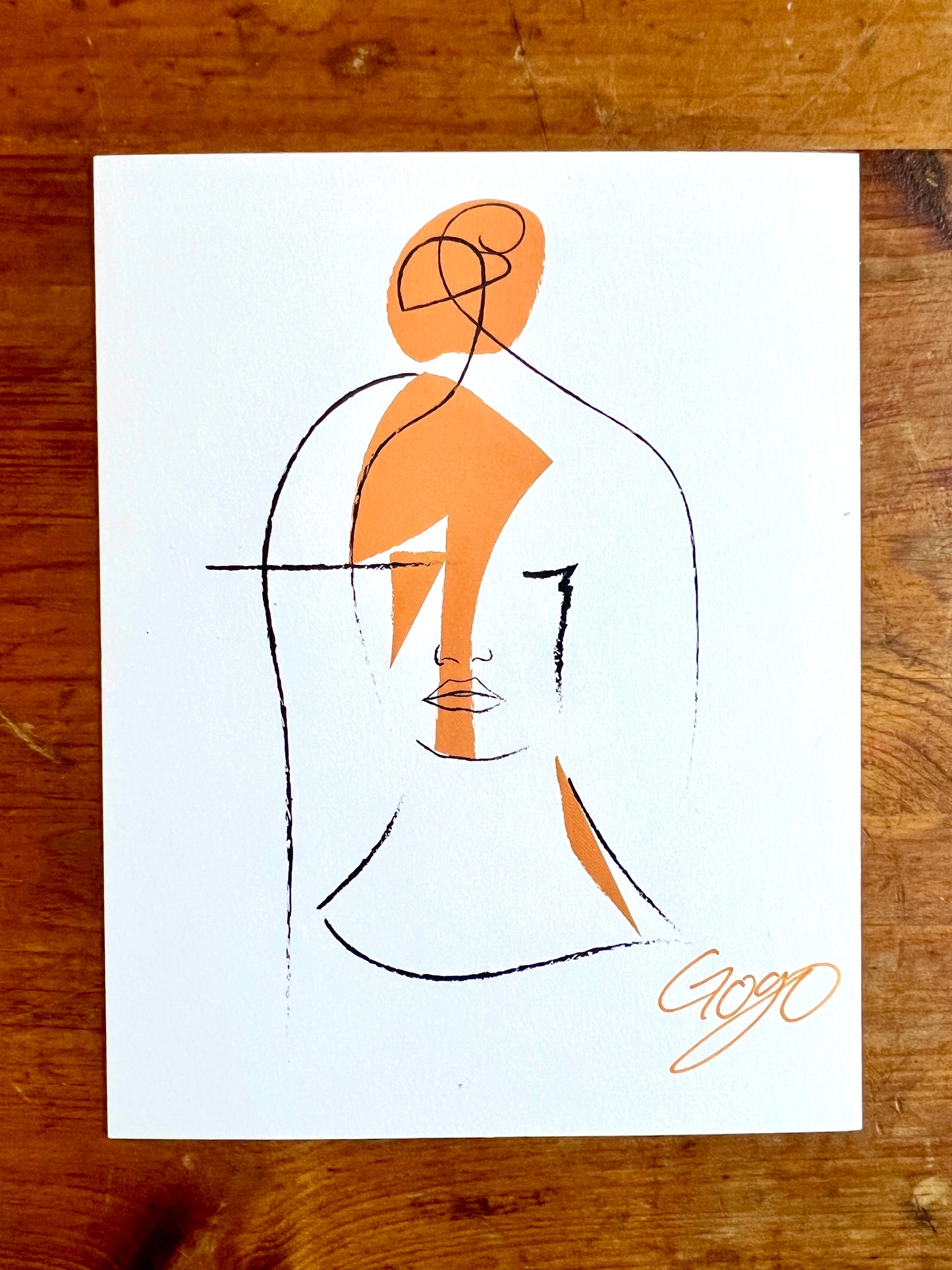 Signed "Tiger Lilly" Print
